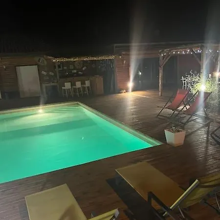 Ma Maison En Bois Avec Jacuzzi *