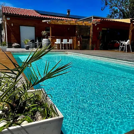 Villa Ma Maison En Bois Avec Jacuzzi *
