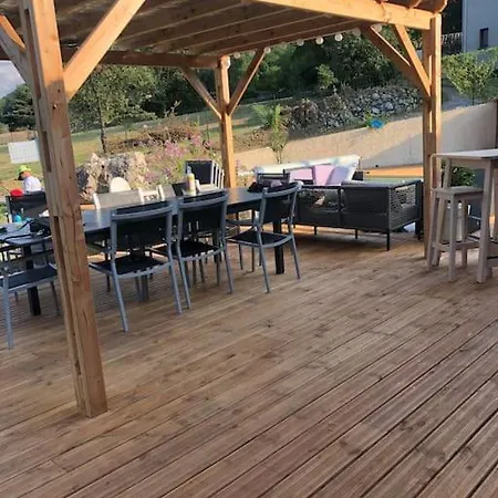 Villa Ma Maison En Bois Avec Jacuzzi